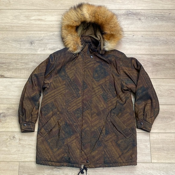 Vintage Forecaster Of Boston‎ Fox Trim Hooded Parka - Picture 1 of 16